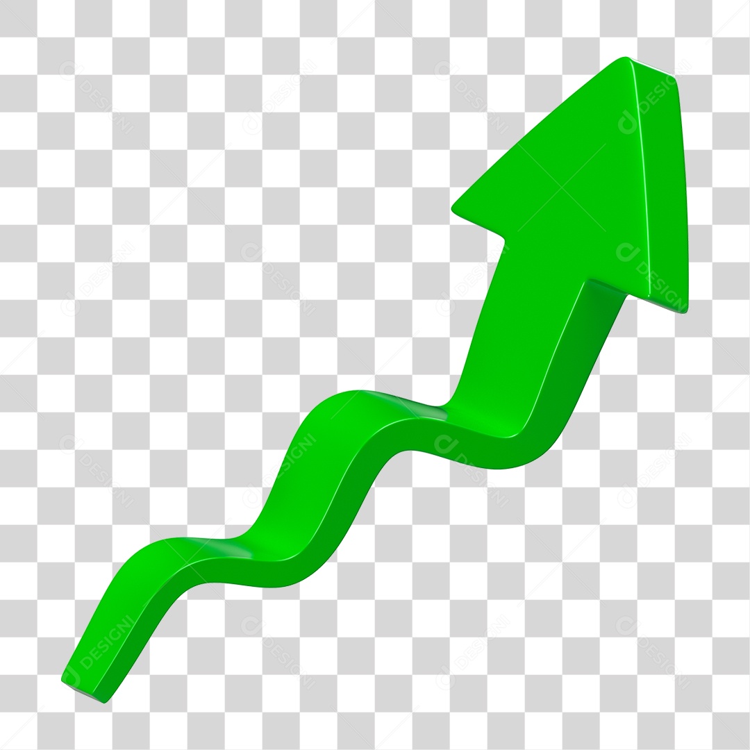 Elemento 3D Seta Gráficos PNG Transparente