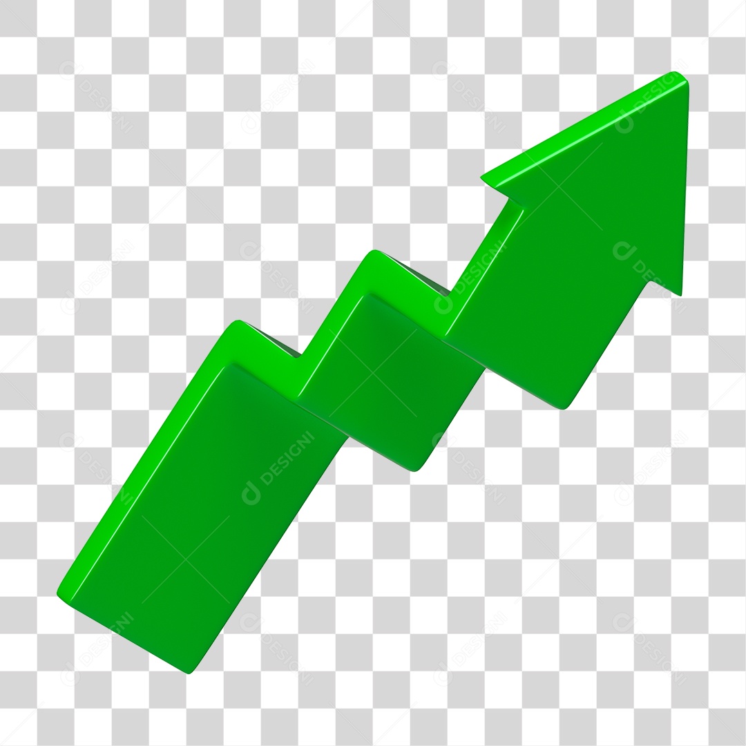 Elemento 3D Seta Gráficos PNG Transparente