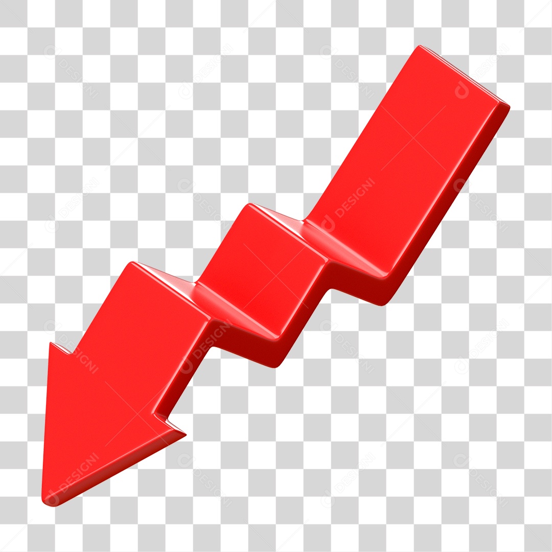 Elemento 3D Seta Gráficos PNG Transparente