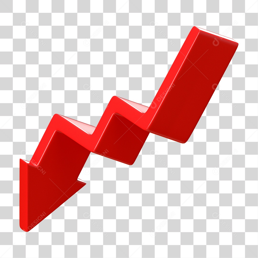 Elemento 3D Seta Gráficos PNG Transparente