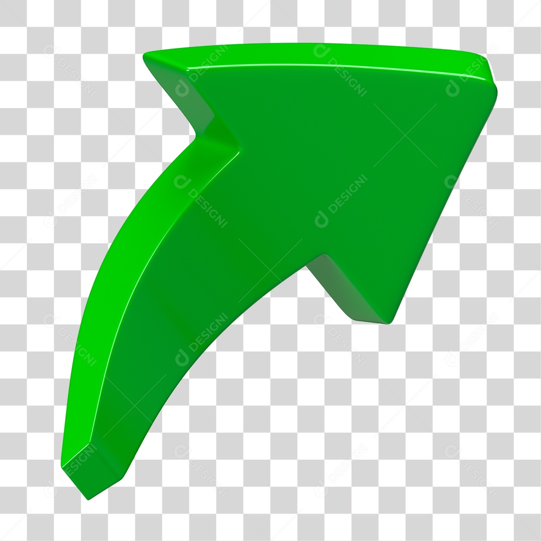 Elemento 3D Seta Gráficos PNG Transparente