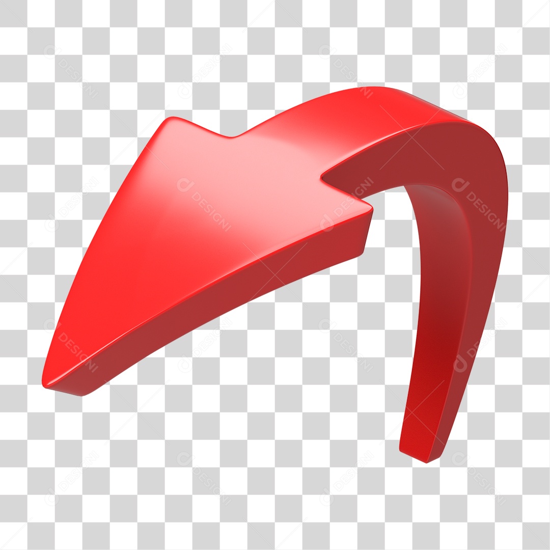 Elemento 3D Seta Gráficos PNG Transparente