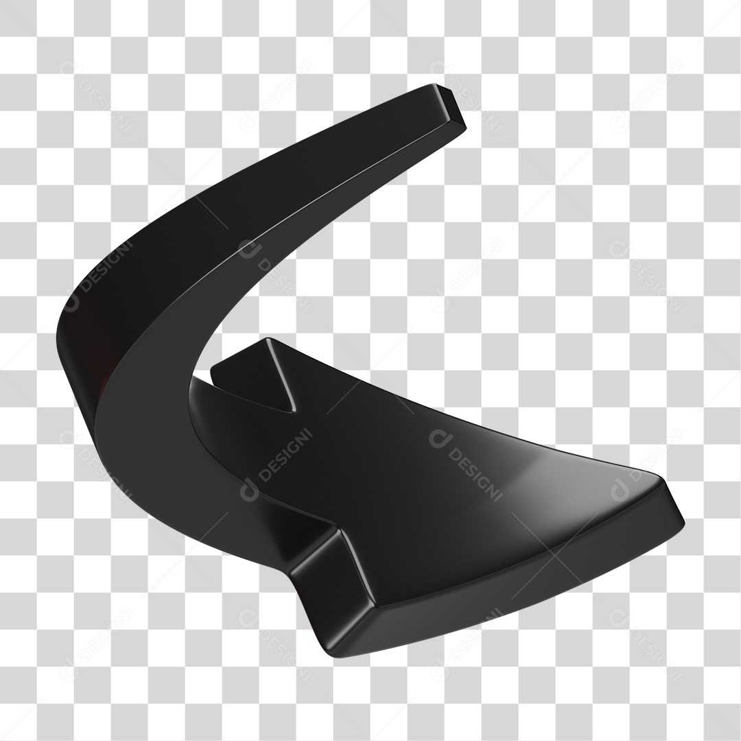 Elemento 3D Seta Gráficos PNG Transparente