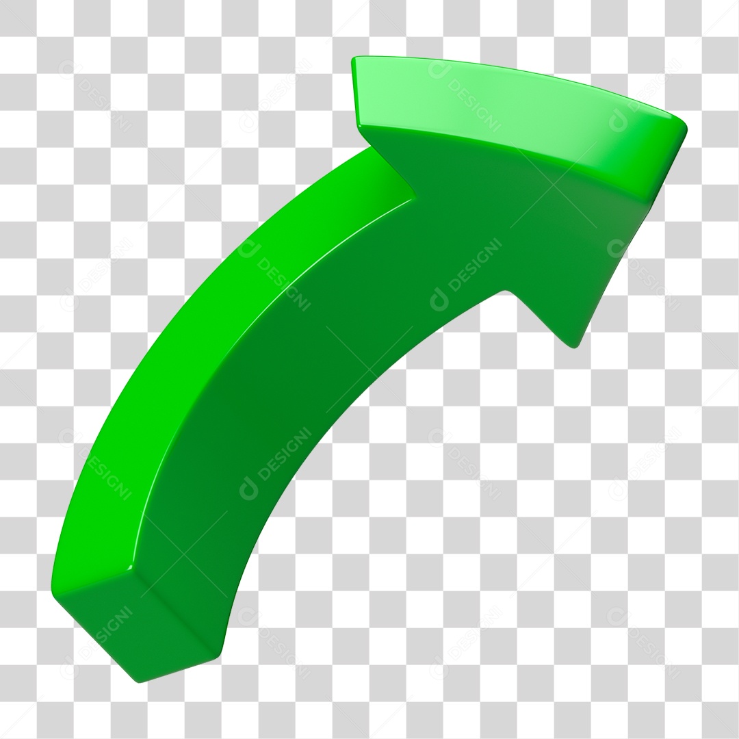 Elemento 3D Seta Gráficos PNG Transparente