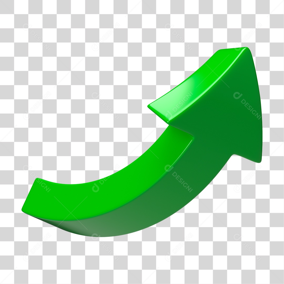 Elemento 3D Seta Gráficos PNG Transparente