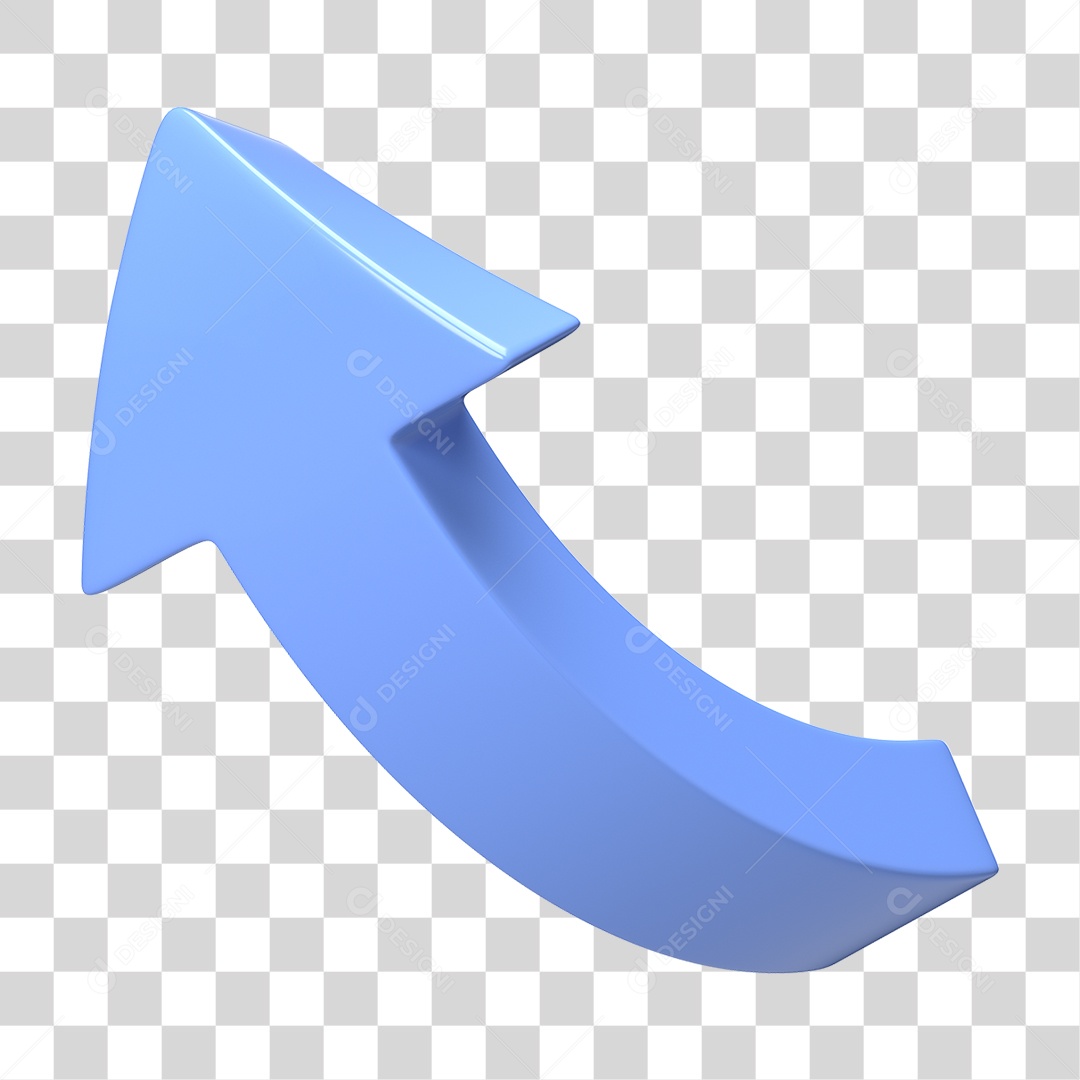 Elemento 3D Seta Gráficos PNG Transparente