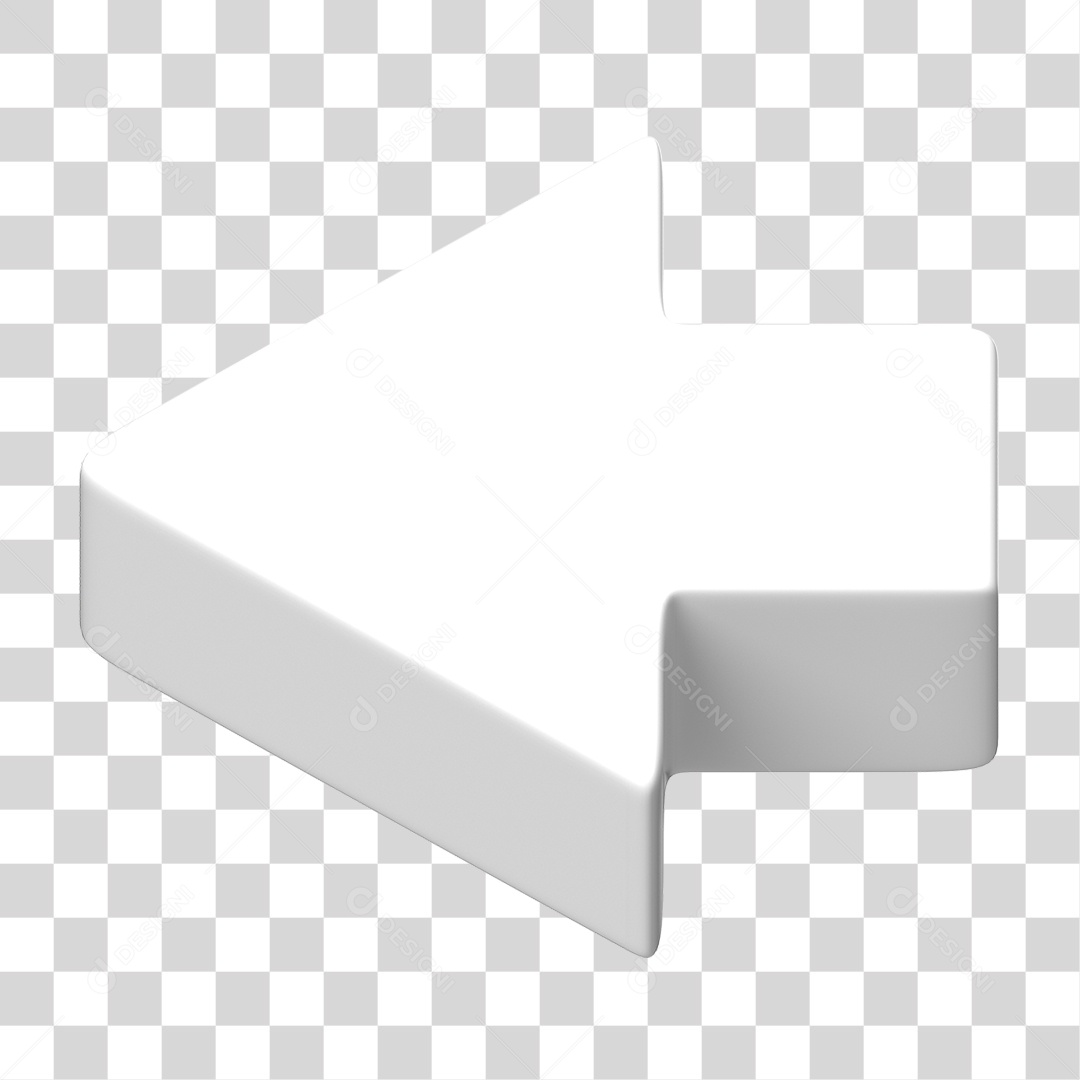 Elemento 3D Seta Gráficos PNG Transparente
