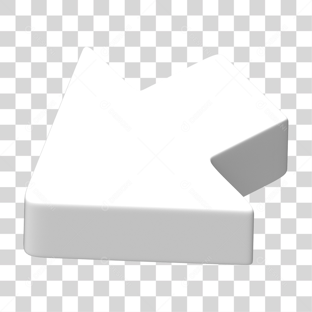 Elemento 3D Seta Gráficos PNG Transparente