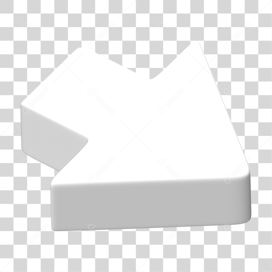 Elemento 3D Seta Gráficos PNG Transparente