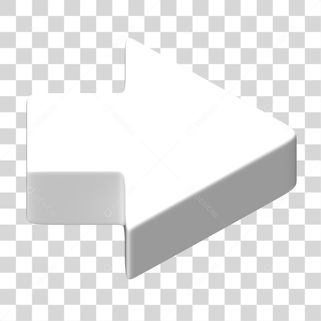 Elemento 3D Seta Gráficos PNG Transparente