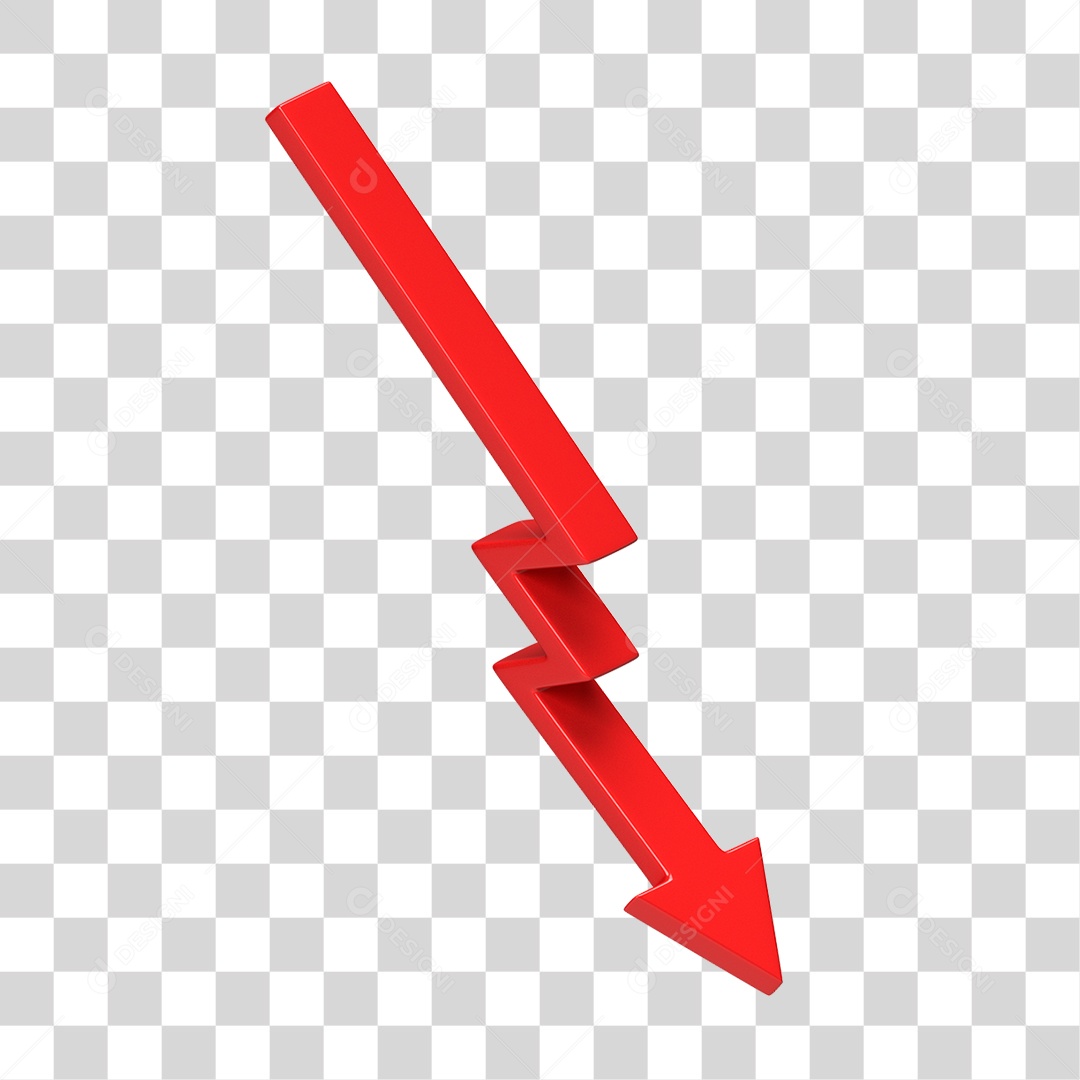 Elemento 3D Seta Gráficos PNG Transparente
