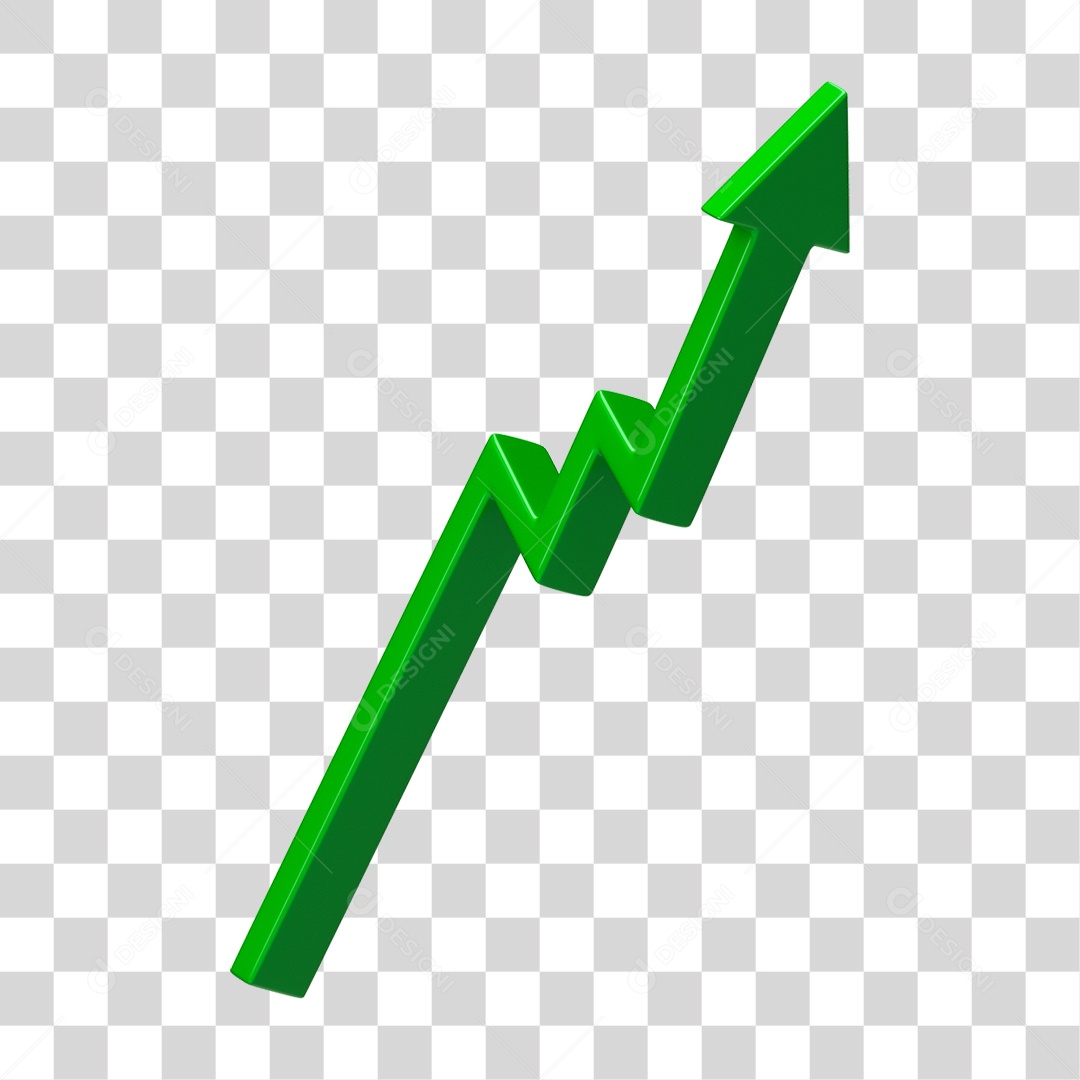 Elemento 3D Seta Gráficos PNG Transparente