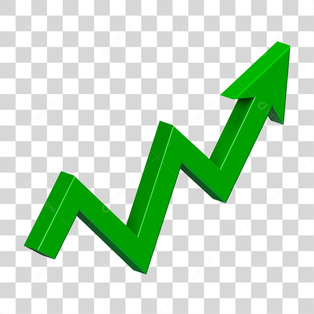 Elemento 3D Seta Gráficos PNG Transparente