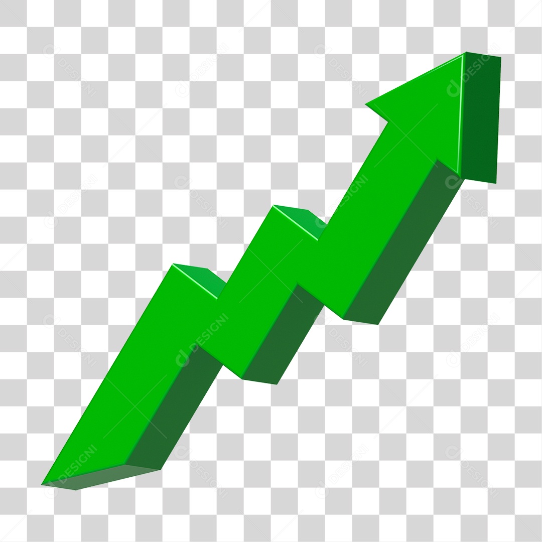 Elemento 3D Seta Gráficos PNG Transparente