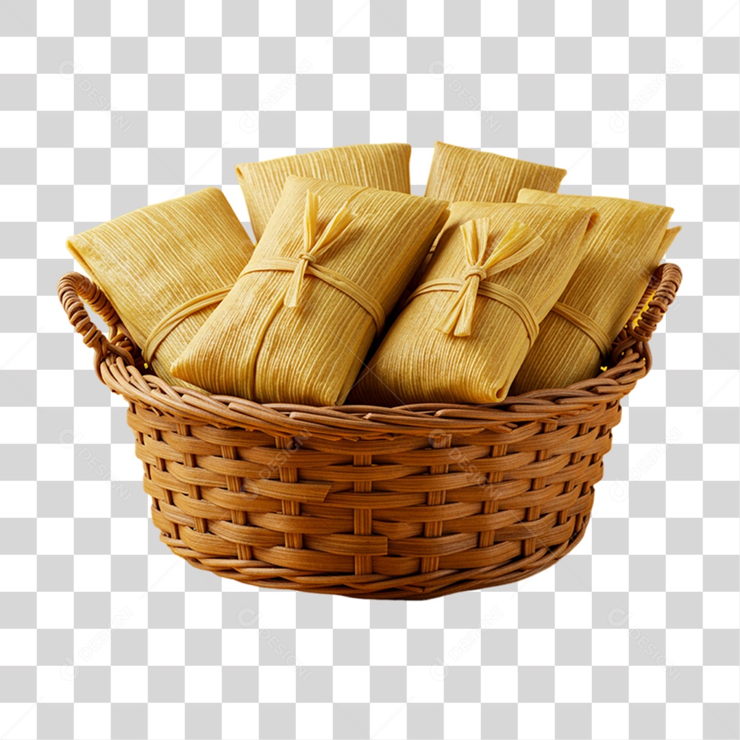 Tamales Prato Mexicano PNG Transparente