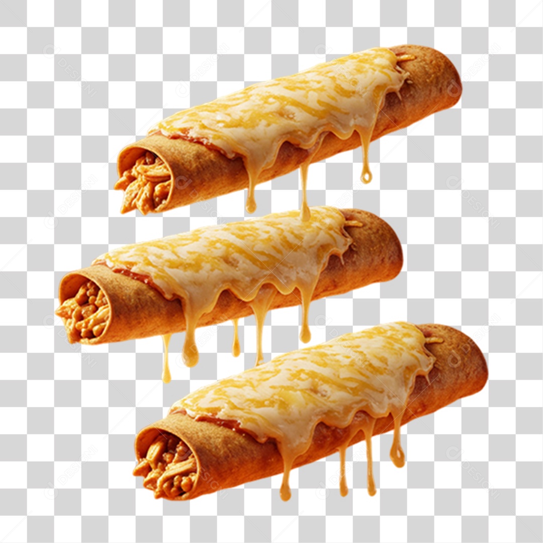 Enchiladas Prato Mexicano PNG Transparente
