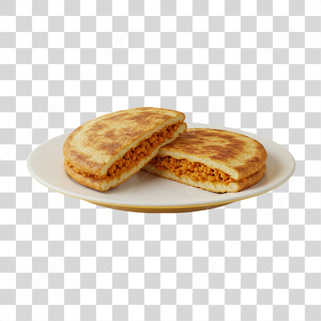 Empanadas Prato Mexicano PNG Transparente