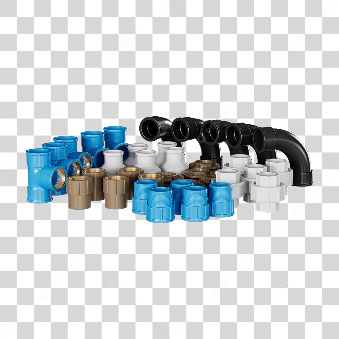 Tubos e Conexões Pvc PNG Transparente