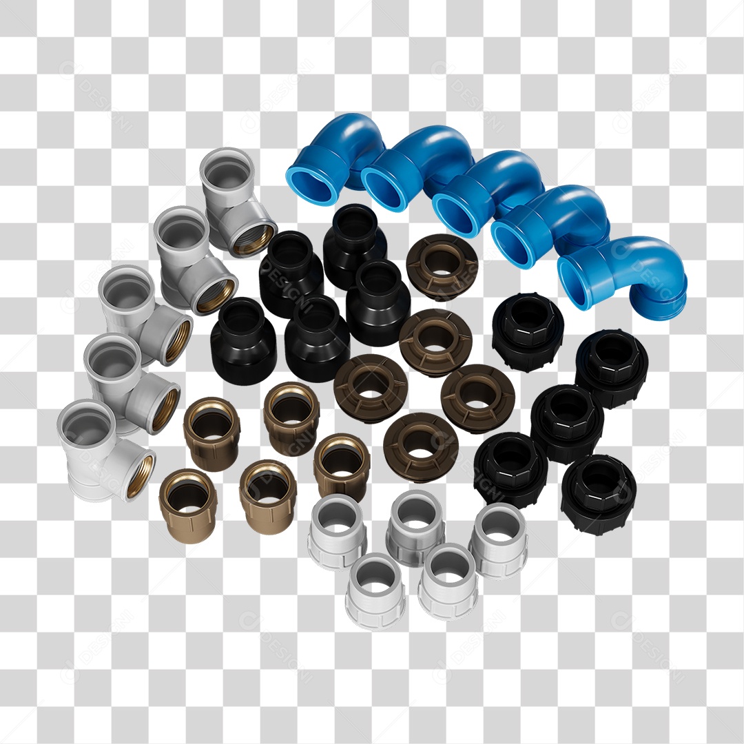 Tubos e Conexões Pvc PNG Transparente