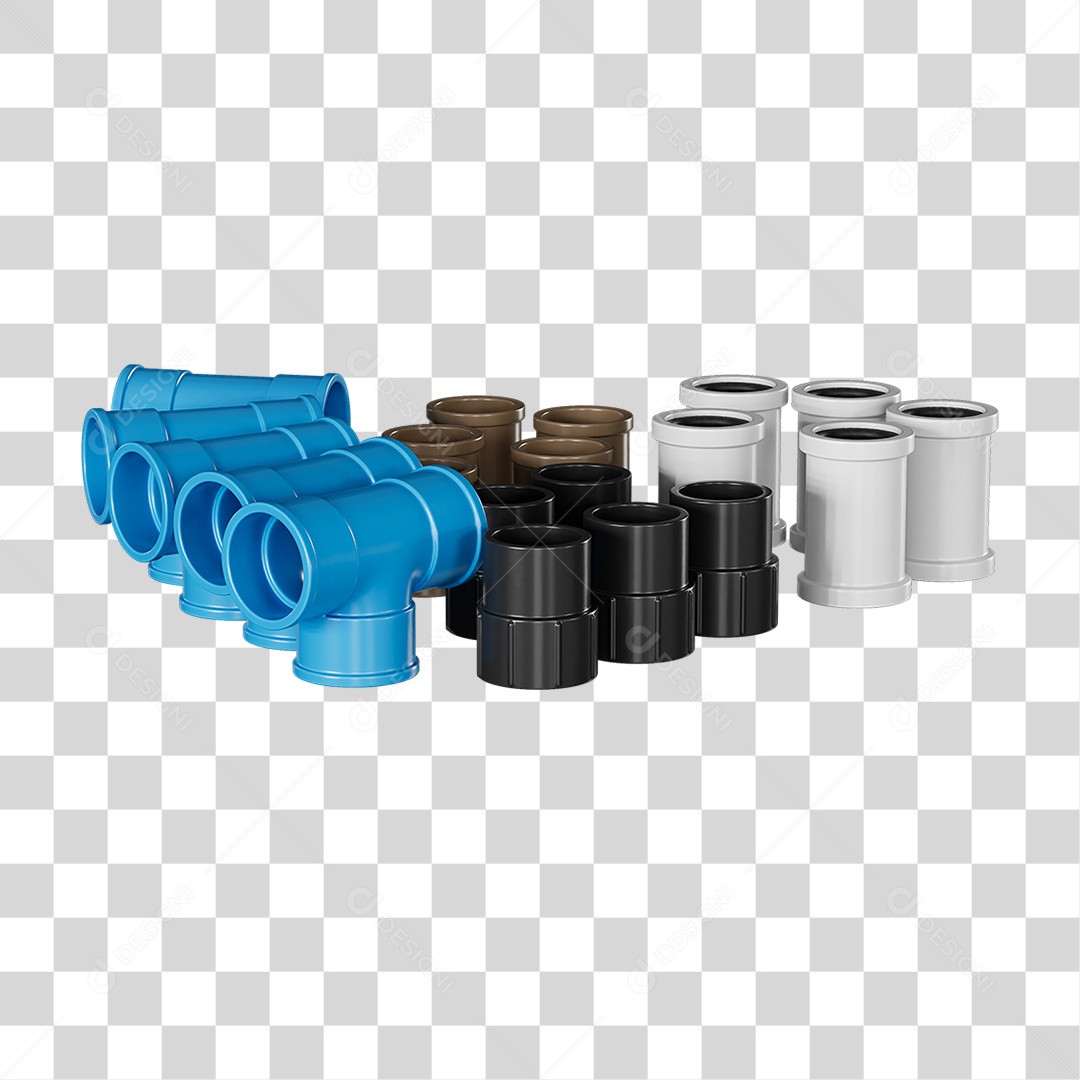 Tubos e Conexões Pvc PNG Transparente