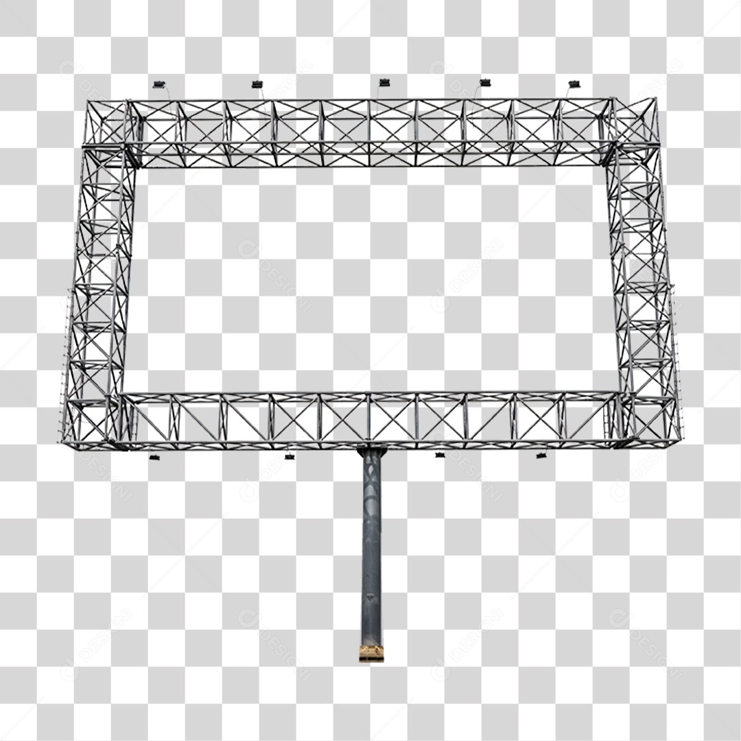 Estrutura de Ferro PNG Transparente
