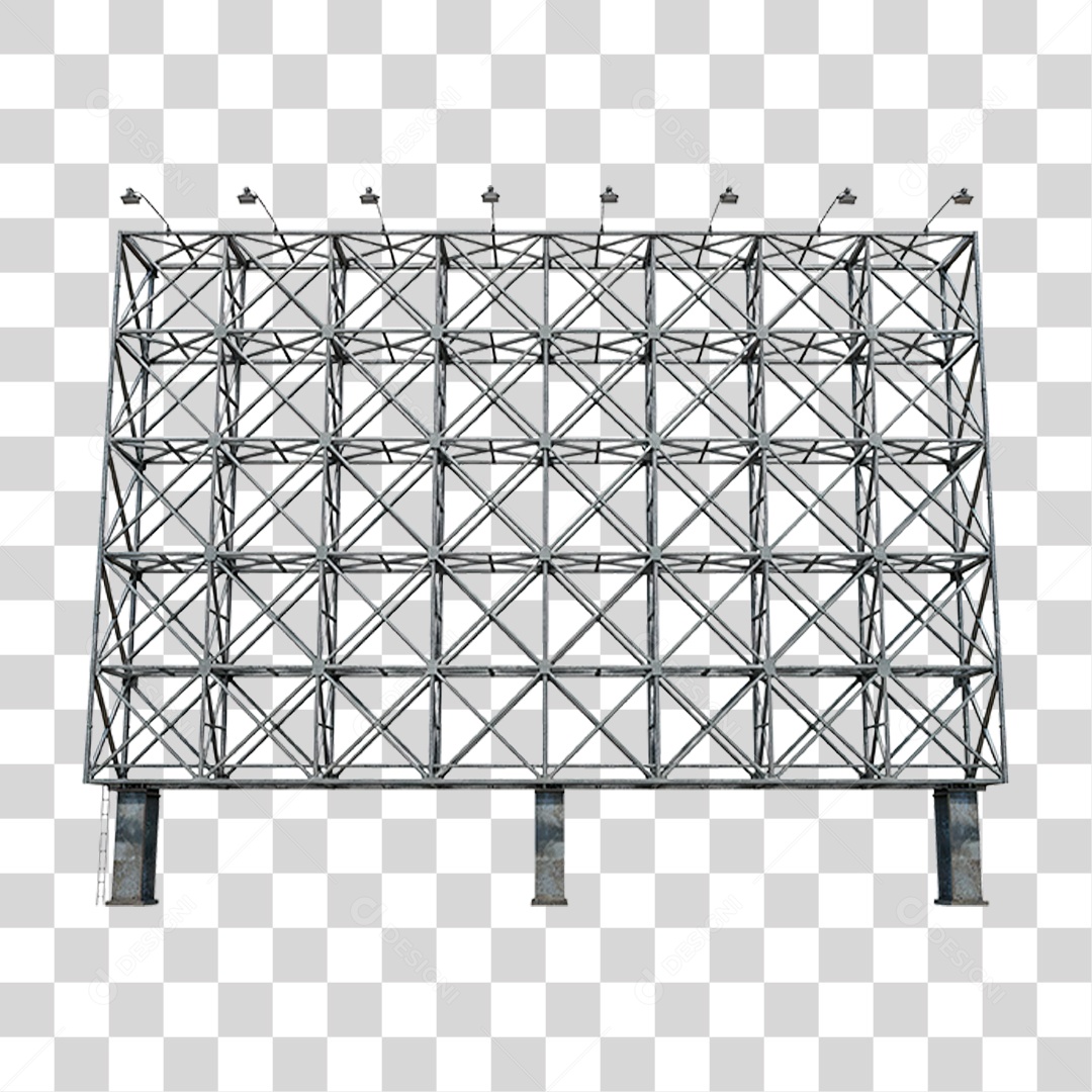 Estrutura de Ferro PNG Transparente