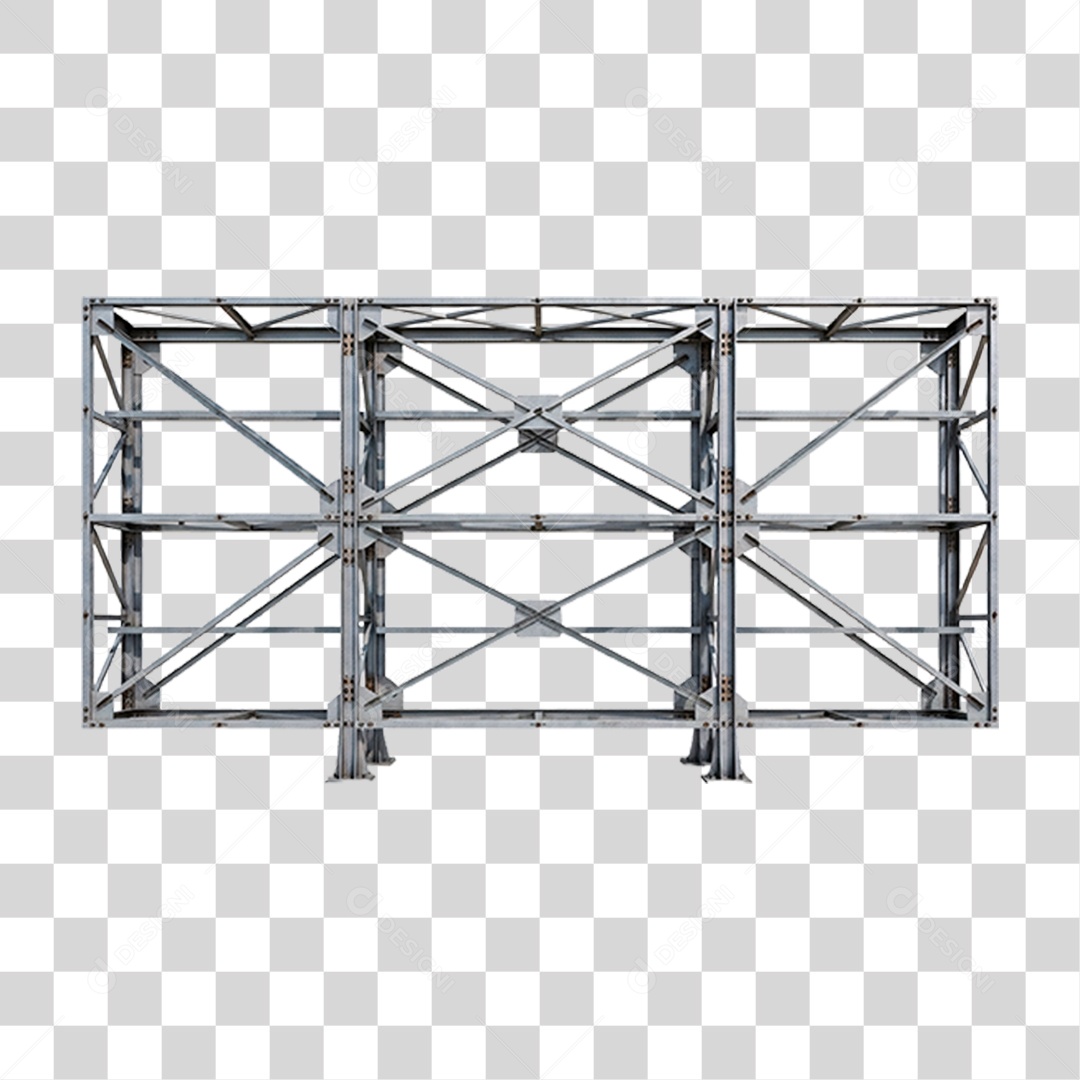 Estrutura de Ferro PNG Transparente