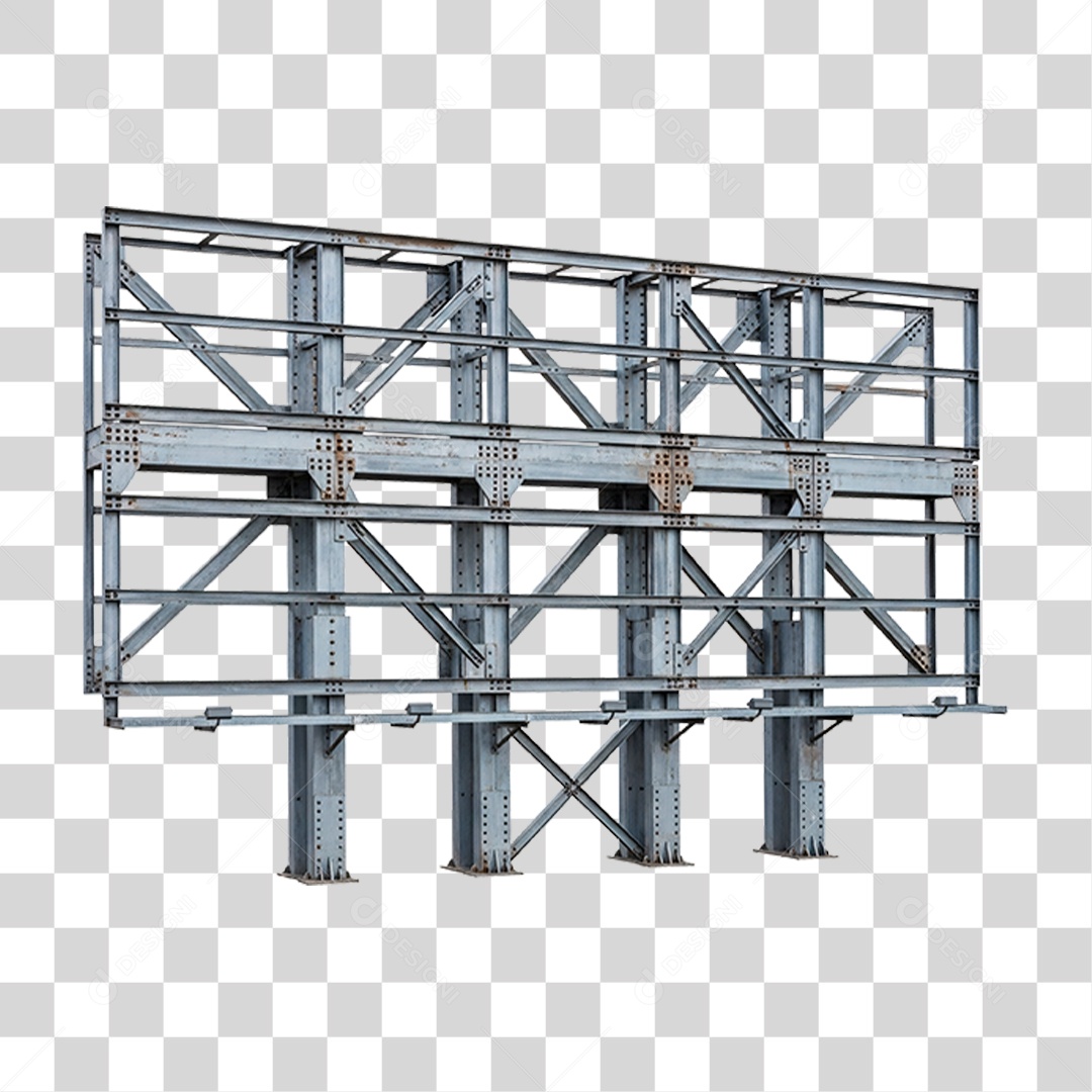 Estrutura de Ferro PNG Transparente
