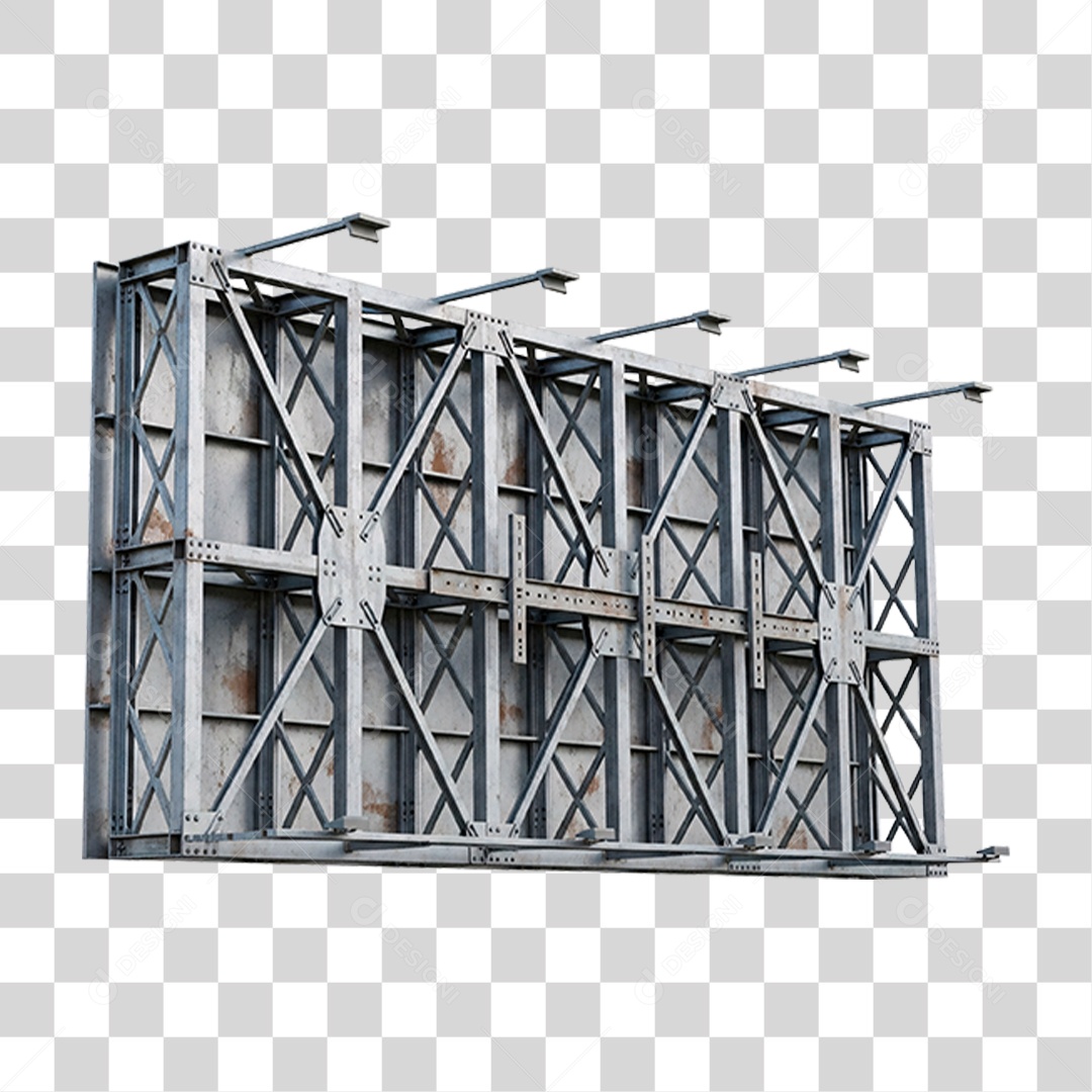 Estrutura de Ferro PNG Transparente