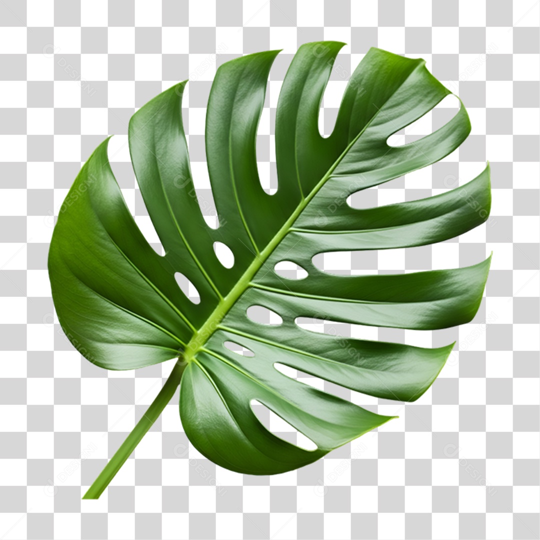 Folha Verde PNG Transparente