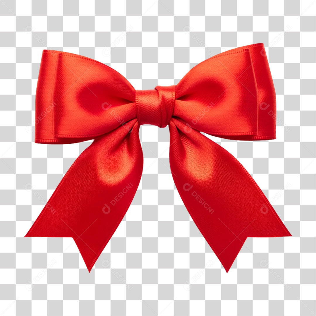 Laço Vermelho PNG Transparente
