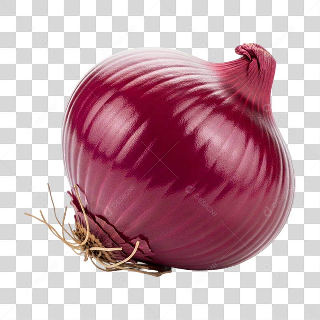 Cebola Roxa PNG Transparente
