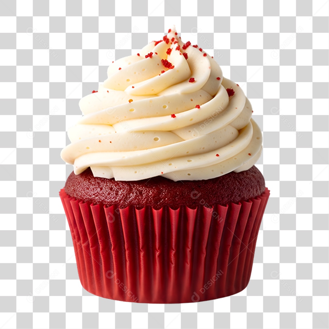 Bolinho de Chocolate PNG Transparente