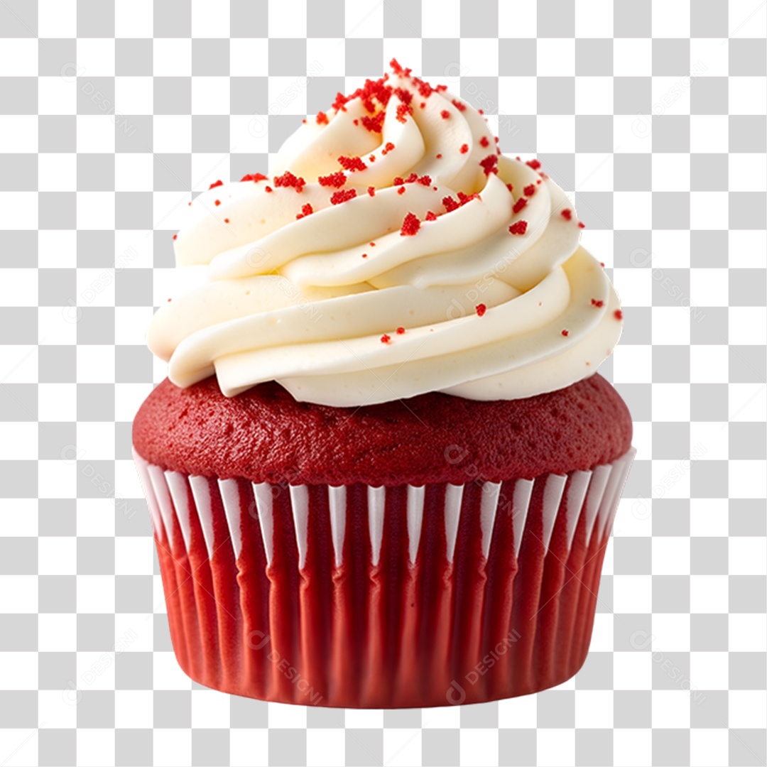 Bolinho de Chocolate PNG Transparente