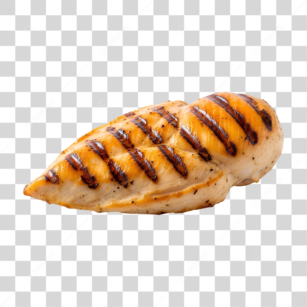 Pedaço de Peito de Frango PNG Transparente