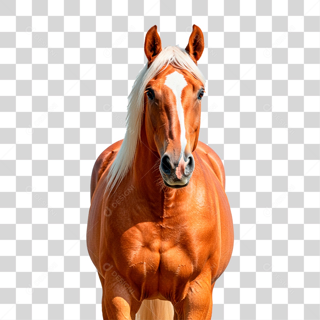 Cavalo Castanho PNG Transparente