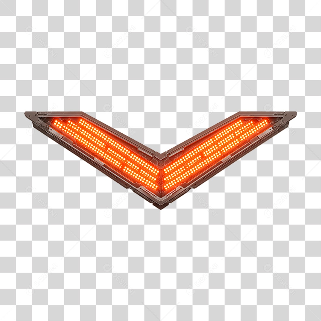 Seta Metálica com Led PNG Transparente