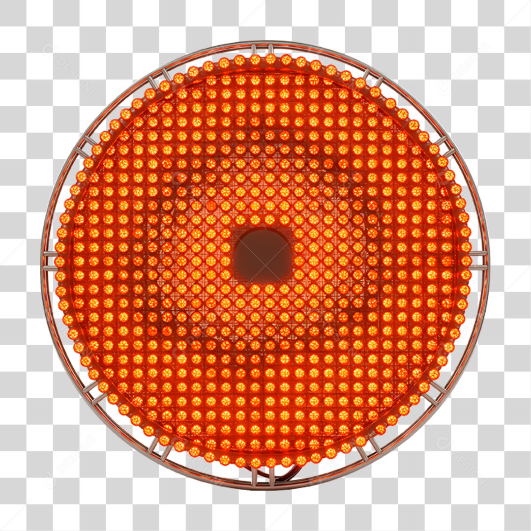 Painel Metálico com Led PNG Transparente