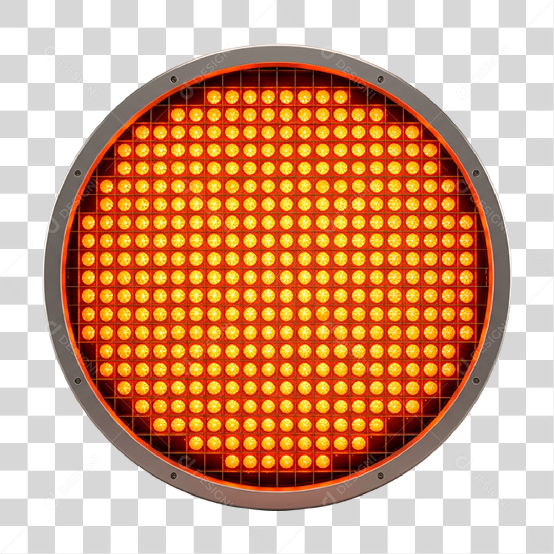 Painel Metálico com Led PNG Transparente