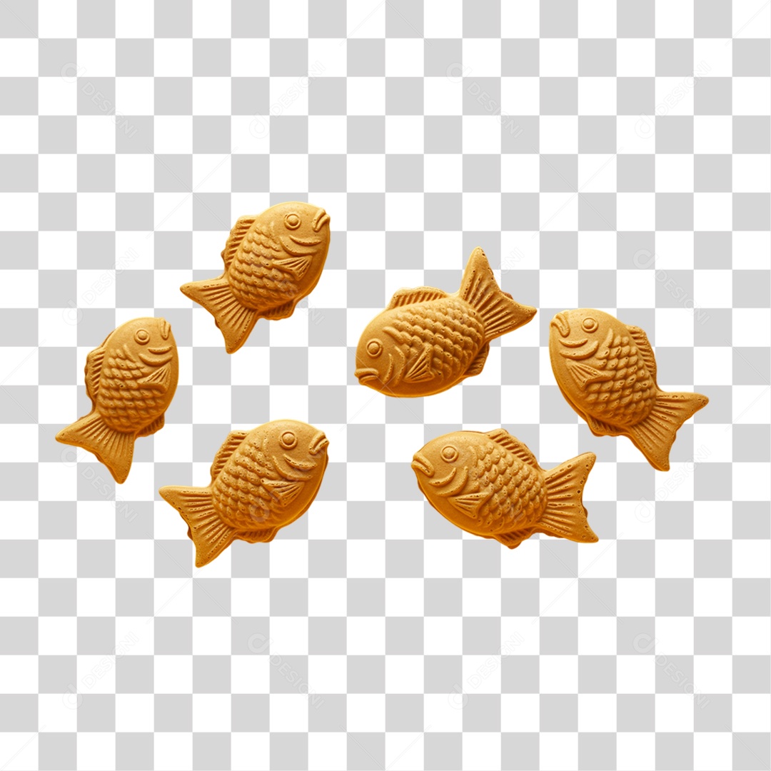 Doce Taiyaki da Culinária Japonesa PNG Transparente