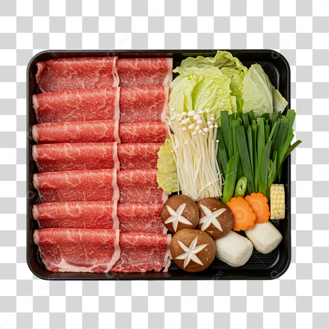 Shabu Shabu da Culinária Japonesa PNG Transparente