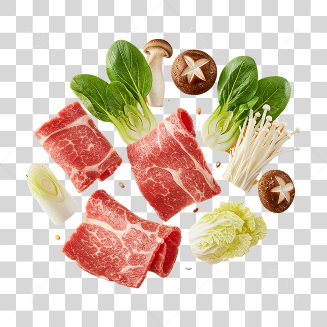 Shabu Shabu da Culinária Japonesa PNG Transparente