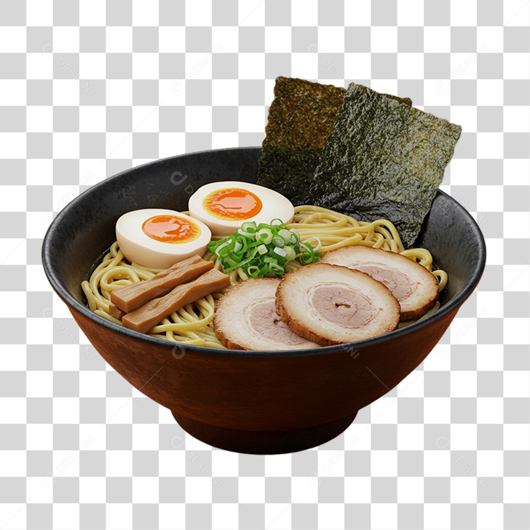 Ramen da Culinária Japonesa PNG Transparente