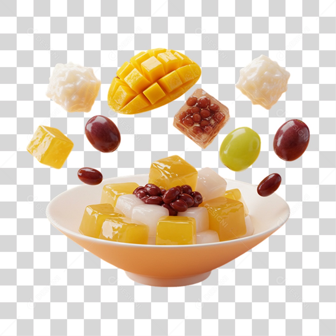 Mitsumame da Culinária Japonesa PNG Transparente