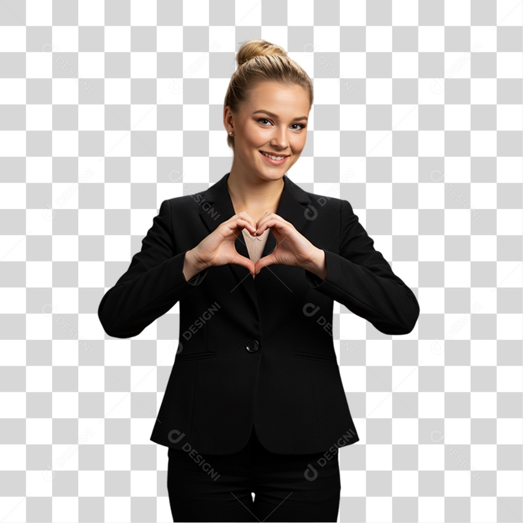 Mulher Atendente Balconista PNG Transparente