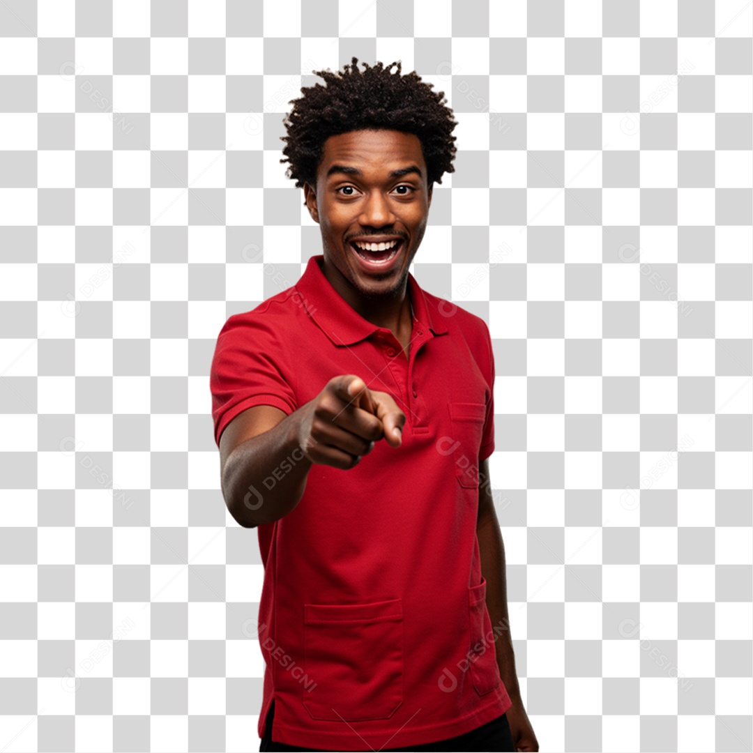 Homem Atendente Balconista PNG Transparente