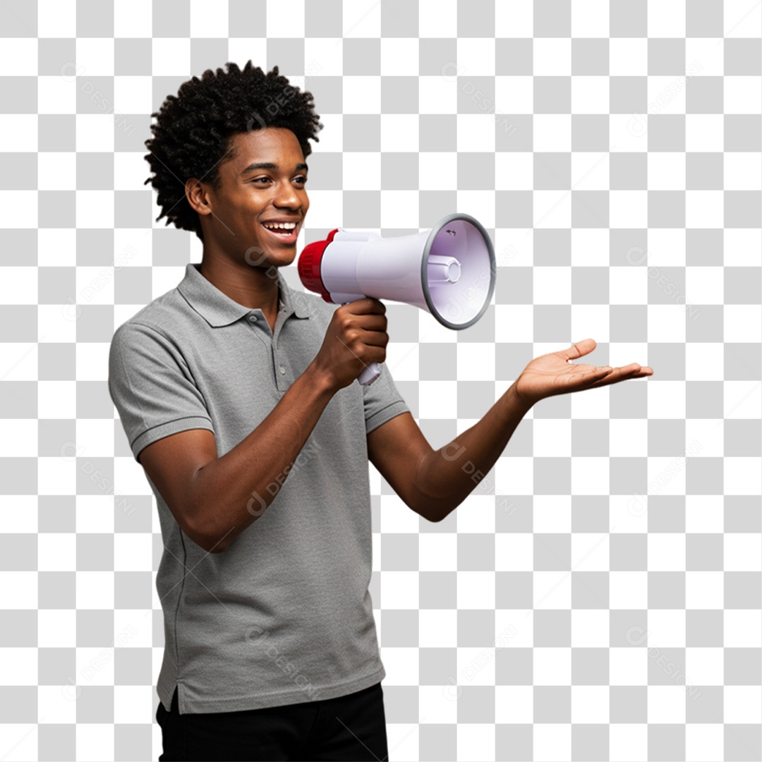 Homem Atendente Balconista PNG Transparente