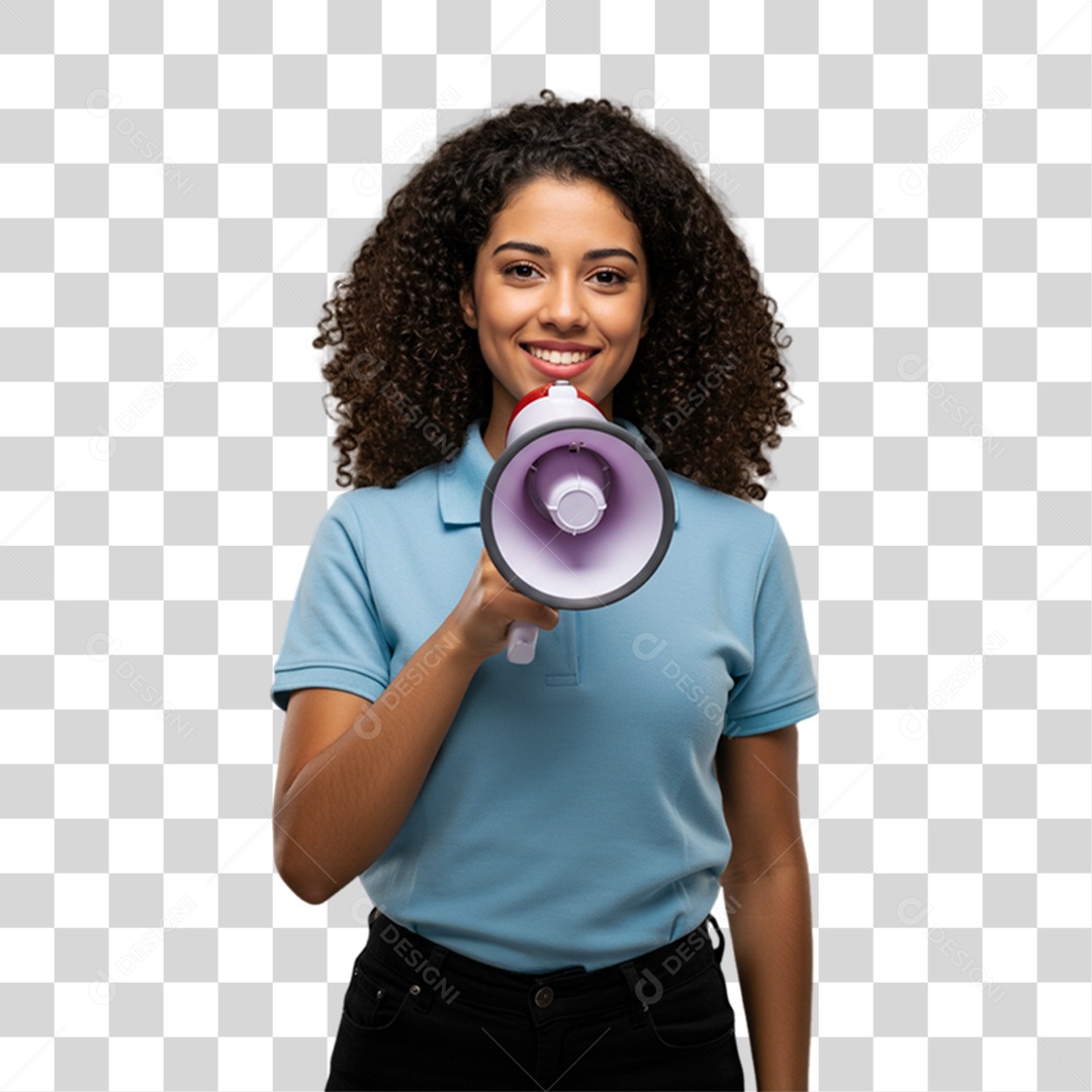 Mulher Atendente Balconista PNG Transparente