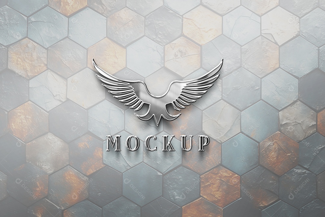 Mockup Logotipo de Empresa PSD Editável