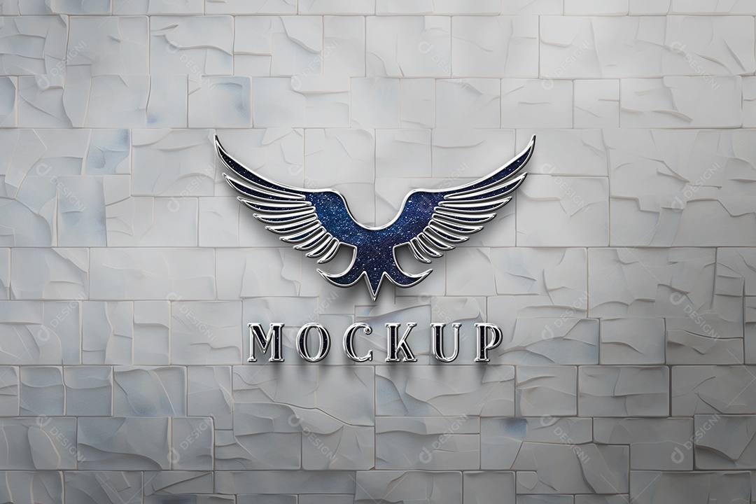 Mockup Logotipo de Empresa PSD Editável